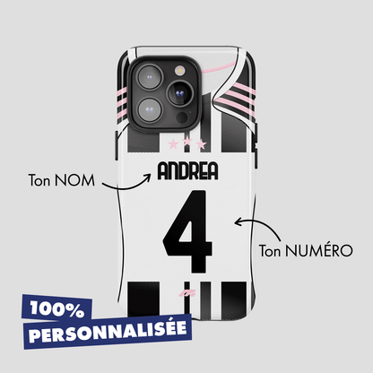 Coque Juventus Turin football personnalisable pour téléphone 