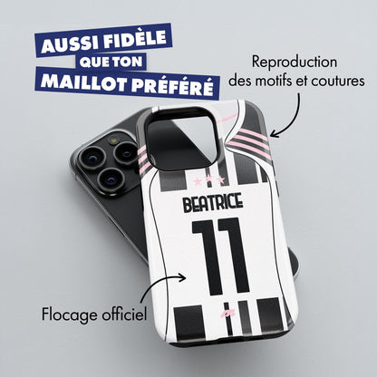 Coque Juventus Turin football personnalisable pour téléphone 