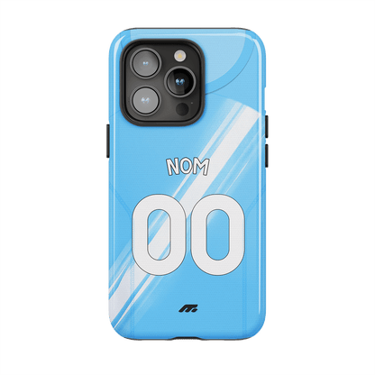 Coque Manchester City football personnalisable pour téléphone 