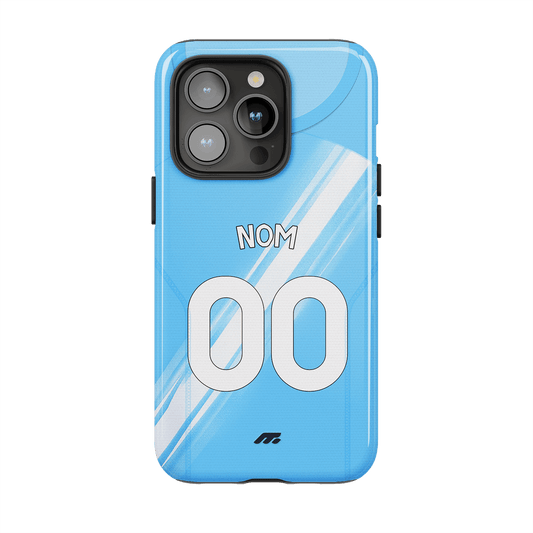 Coque Manchester City football personnalisable pour téléphone 