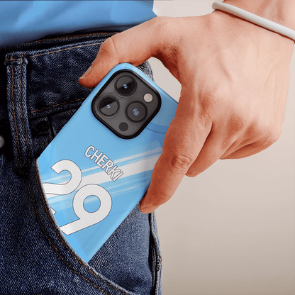 Coque Manchester City football personnalisable pour téléphone 