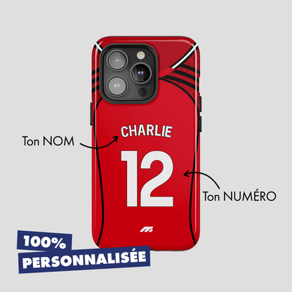Coque Manchester United football personnalisable pour téléphone 
