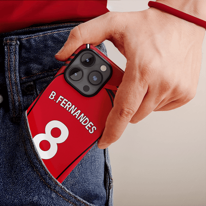 Coque Manchester United football personnalisable pour téléphone 