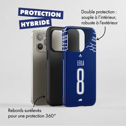 Coque PSG JORDAN AILÉ football personnalisable pour téléphone