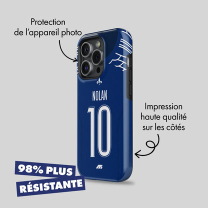 Coque PSG JORDAN AILÉ football personnalisable pour téléphone