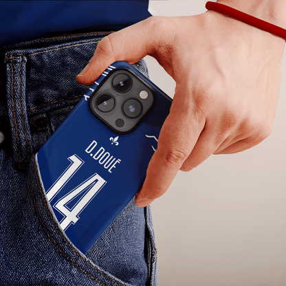 Coque PSG JORDAN AILÉ football personnalisable pour téléphone