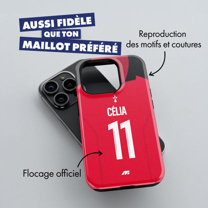 Coque Stade rennais football personnalisable pour téléphone