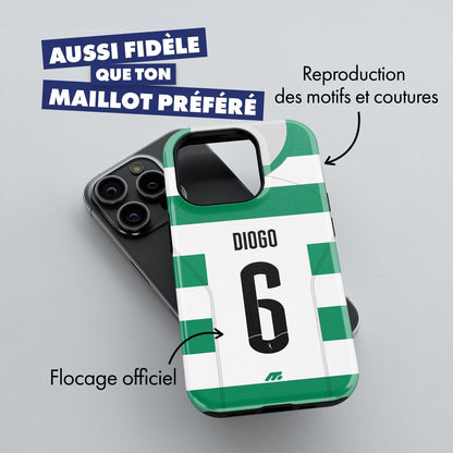 Coque Sporting Portugal football personnalisable