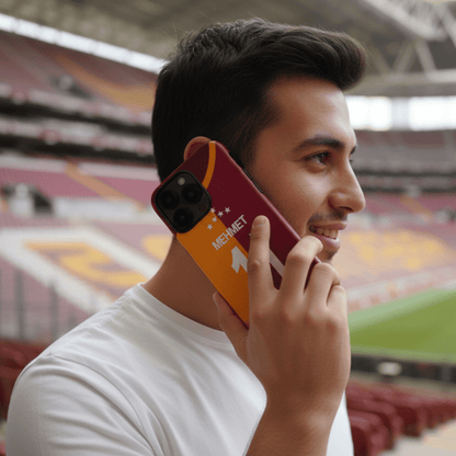 Coque de téléphone Galatasaray personnalisé de football