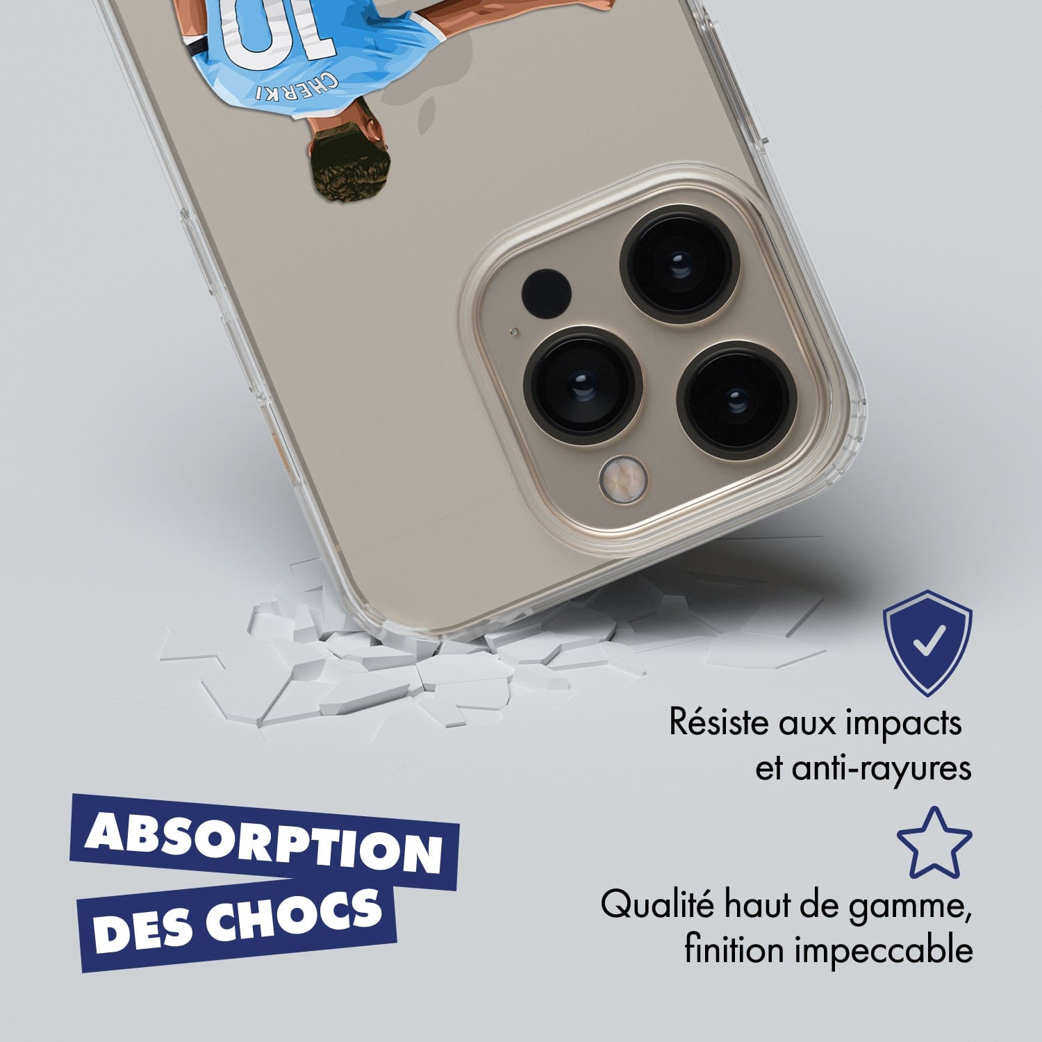 Coque Rayan Cherki de Football Manchester City