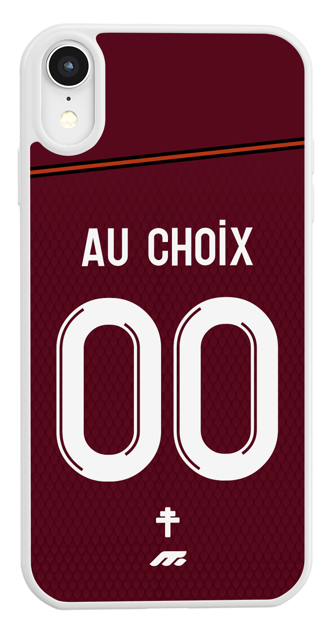 Coque FC Metz football personnalisable pour téléphone - iPhone, Samsung, Google, Xiaomi, Oppo