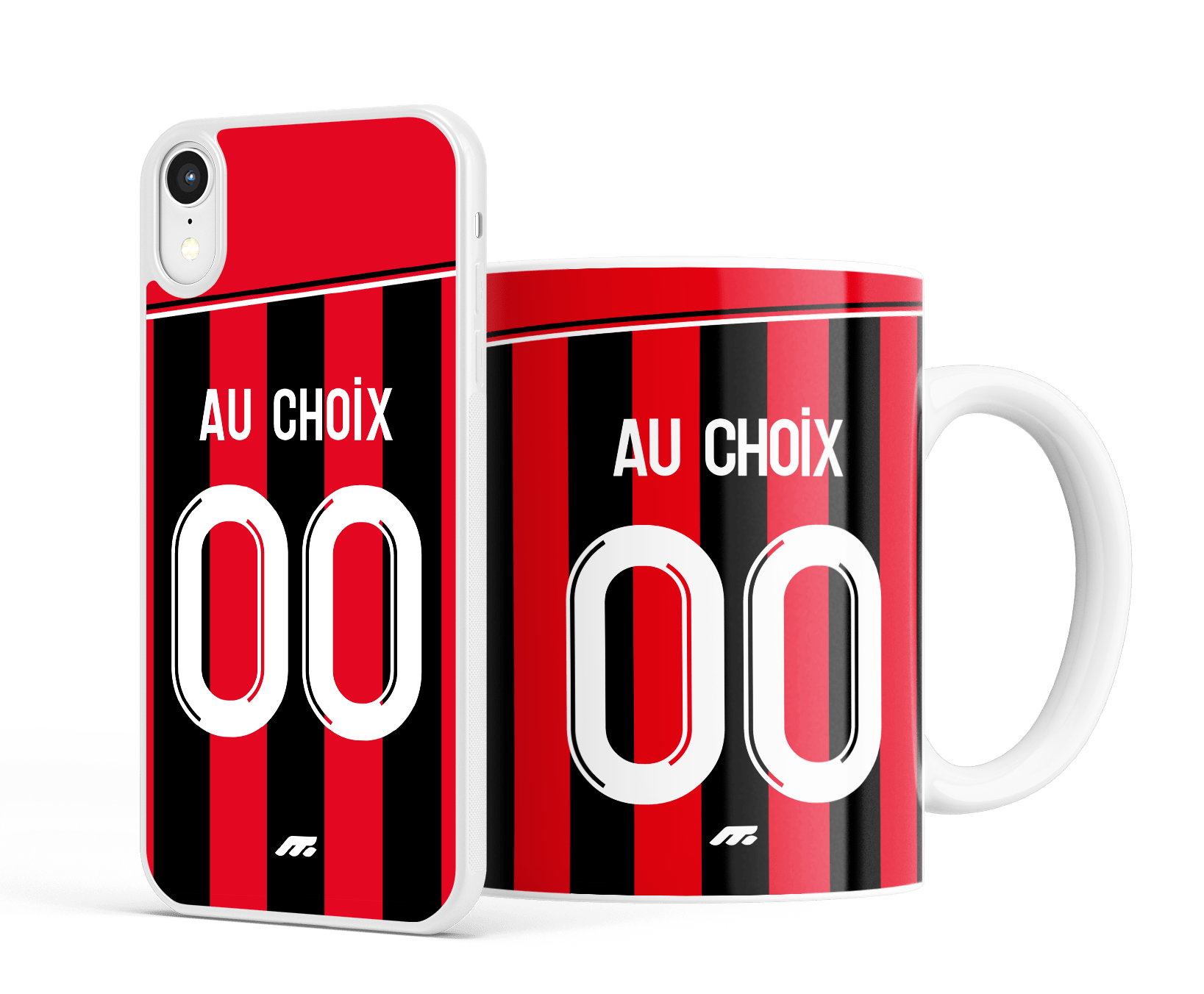 Coque OGC Nice personnalisée pour téléphone iPhone et Samsung