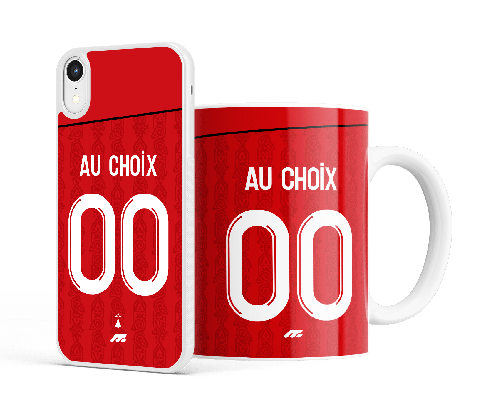 Coque Stade Rennais Football Club personnalisée pour téléphone iPhone et Samsung