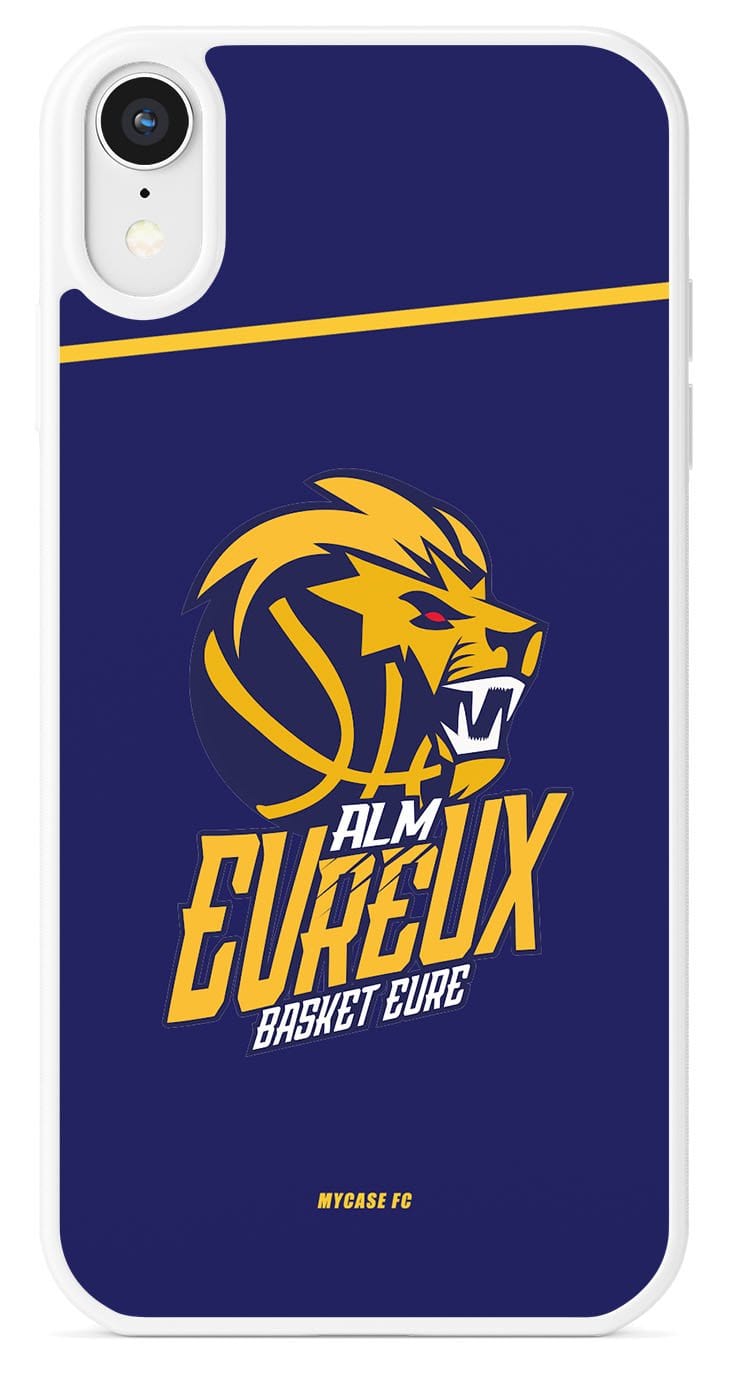 Coque de téléphone ALM EVREUX BASKET EXTERIEURE AVEC LOGO