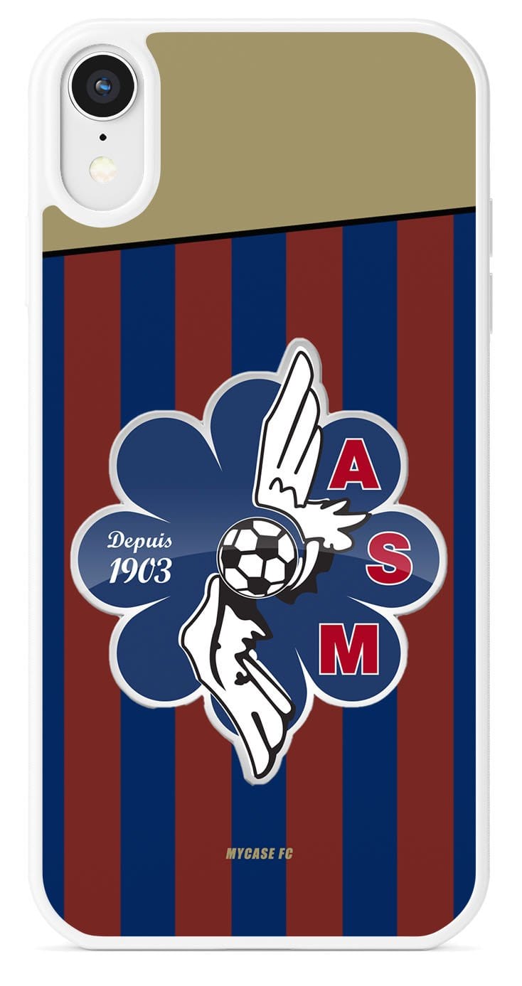 Coque de téléphone AS MURET FOOTBALL DOMICILE AVEC LOGO