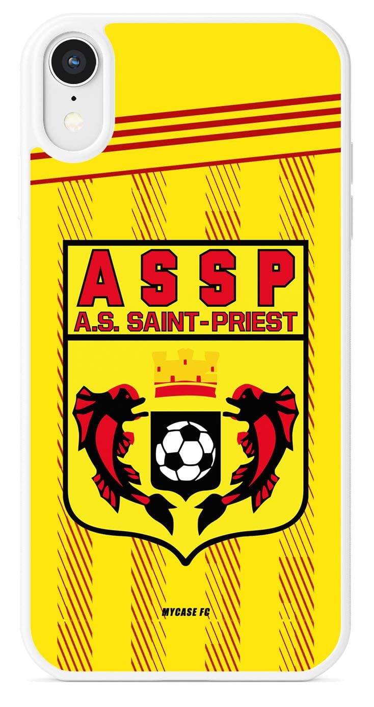 Coque de téléphone AS SAINT PRIEST AVEC LOGO