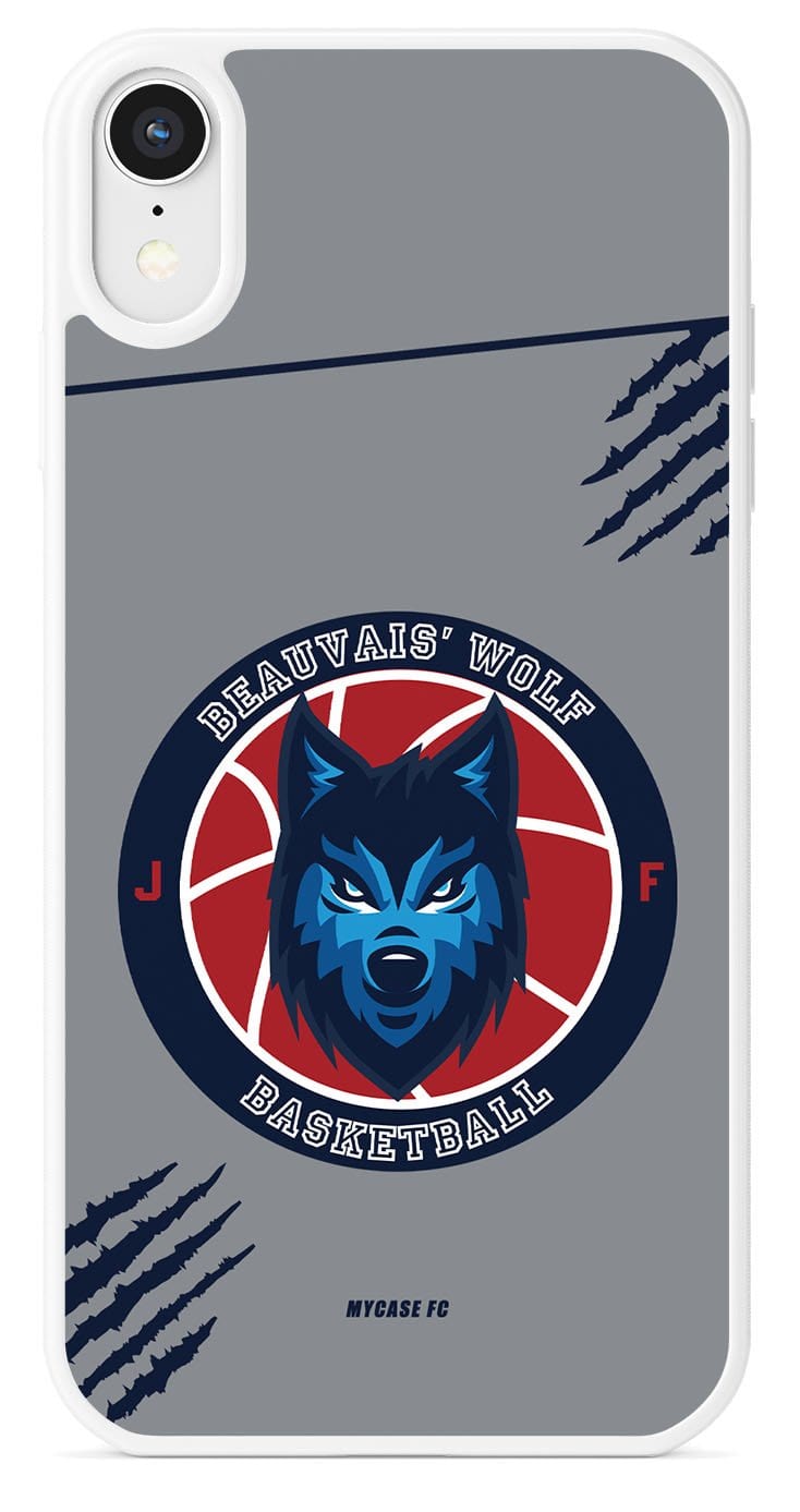 Coque de téléphone BEAUVAIS WOLF BASKET DOMICILE AVEC LOGO