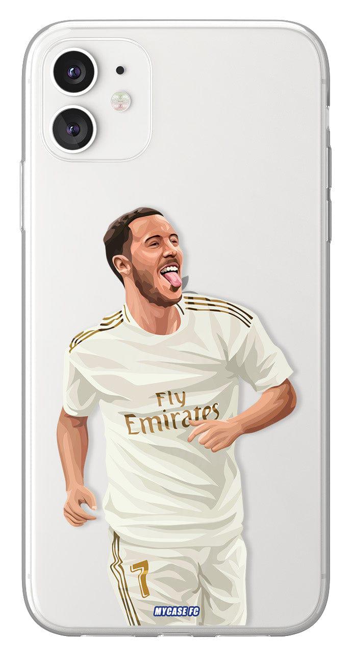 Coque de Eden Hazard avec Real Madrid CF, Etui de téléphone de Football