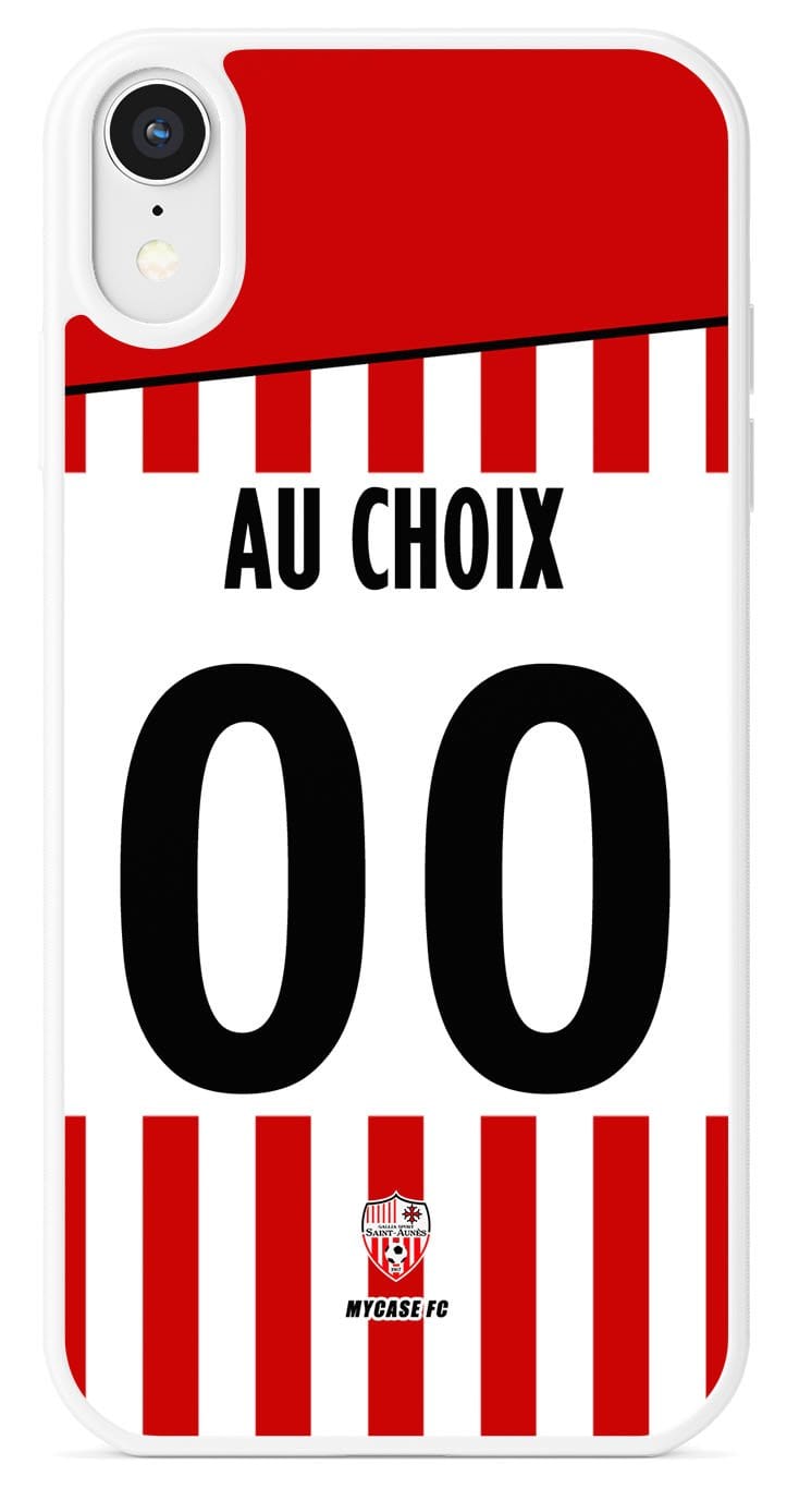 Coque  football personnalisable pour téléphone - iPhone, Samsung, Google, Xiaomi, Oppo