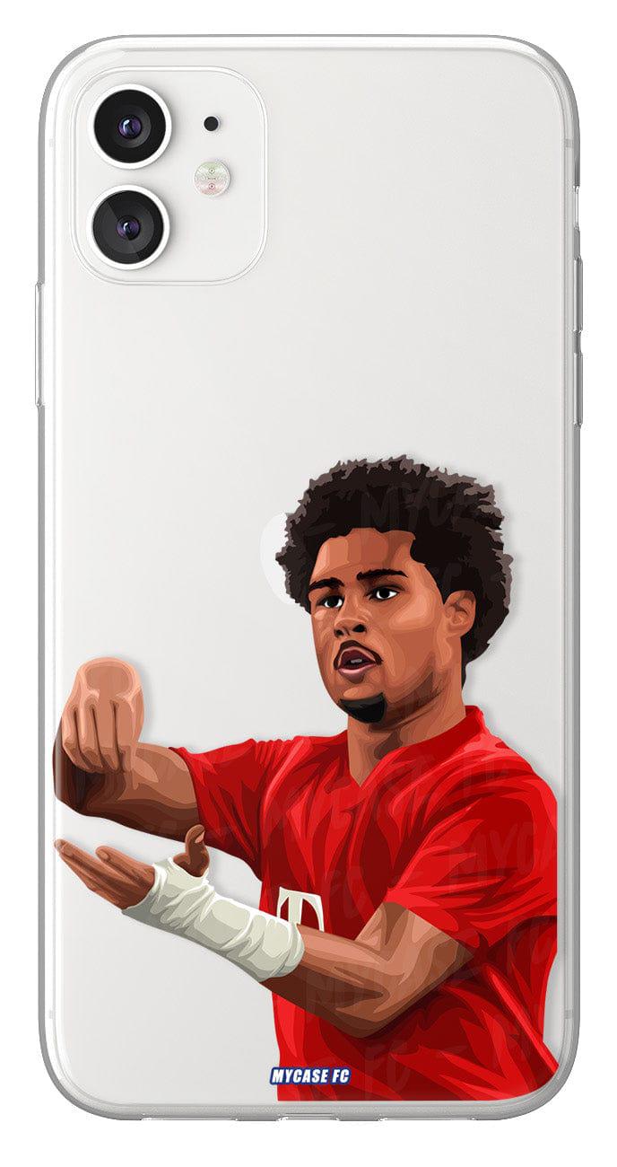 Coque de Serge Gnabry avec Bayern Munich, Etui de téléphone de Football