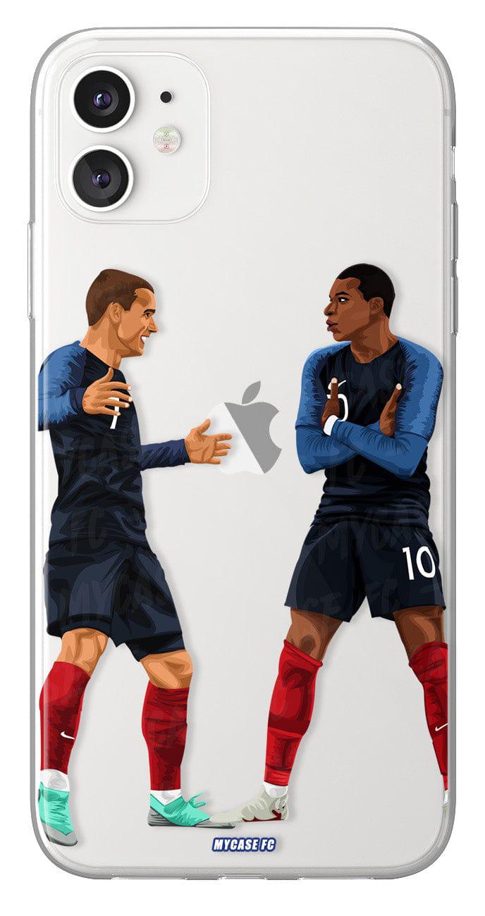 Coque de Grizou & Kylian avec Equipe de France, Etui de téléphone de Football