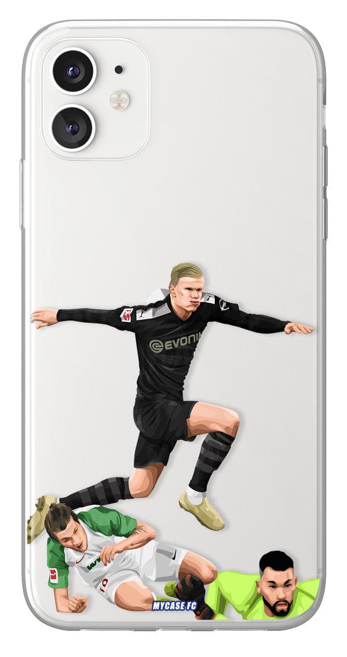 Coque de Erding Haaland avec Borussia Dortmund, Etui de téléphone de Football