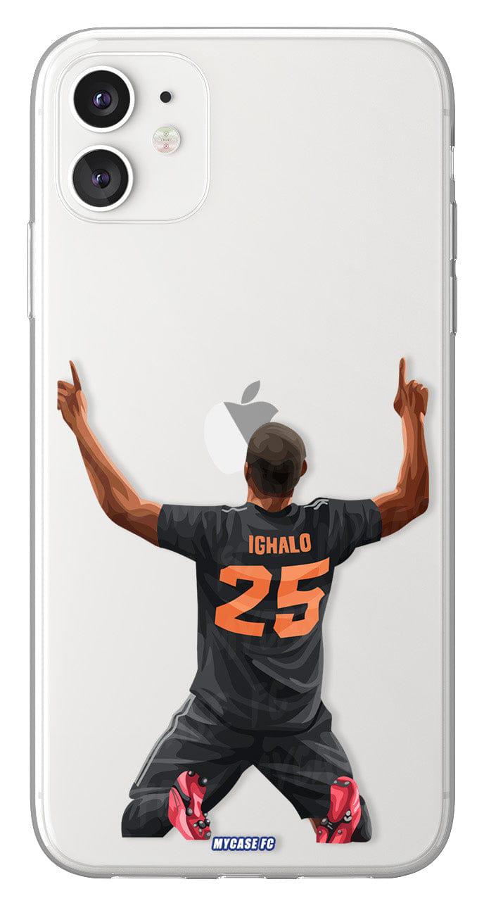 Coque de Ighalo avec Manchester United, Etui de téléphone de Football