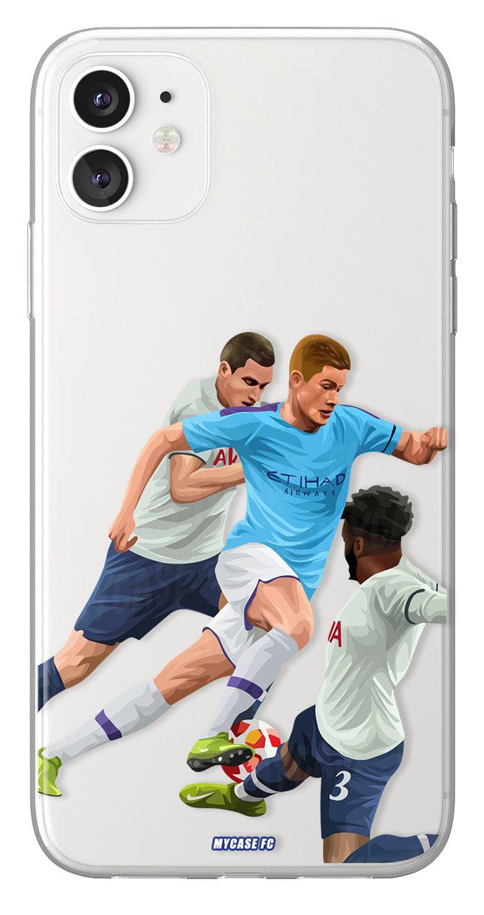 Coque de Kevin De Bruyne avec Manchester City, Etui de téléphone de Football