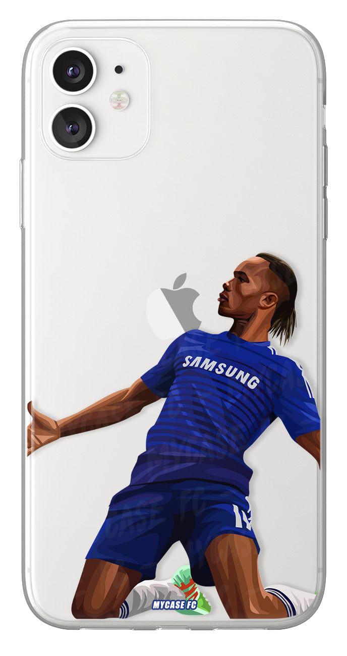 Coque de Didier Drogba avec Chelsea FC, Etui de téléphone de Football