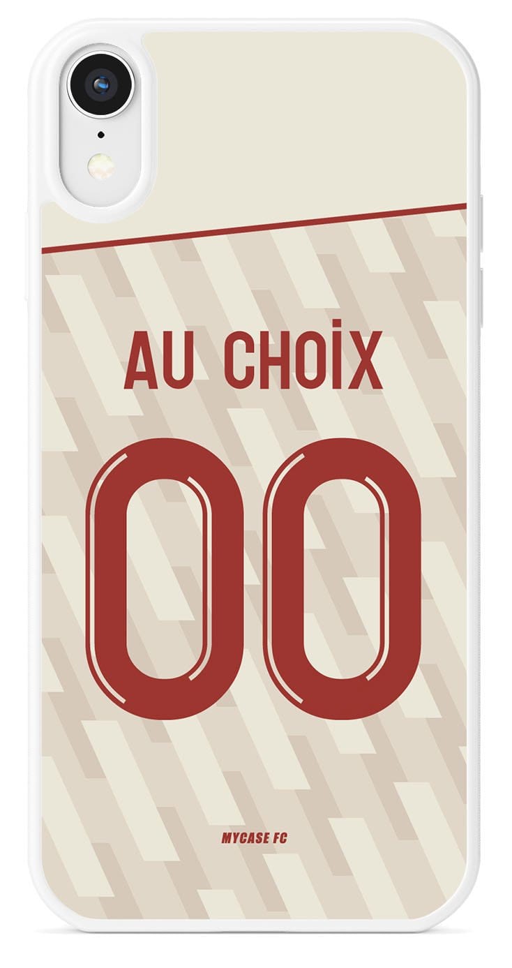 Coque AS Monaco personnalisée pour téléphone iPhone et Samsung