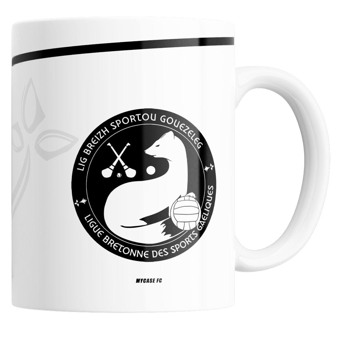 MUG LIGUE BRETONNE DE FOOTBALL GAÉLIQUE - EXTÉRIEUR LOGO - MYCASE FC