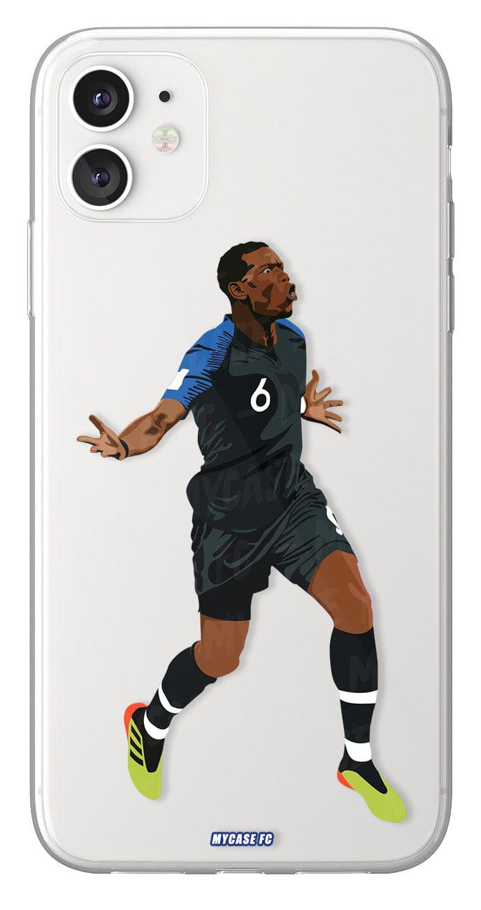 Coque de Paul Pogba avec Equipe de France, Etui de téléphone de Football