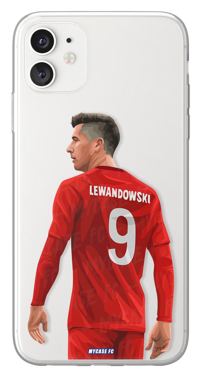 Coque de Robert Lewandowski avec Bayern Munich, Etui de téléphone de Football