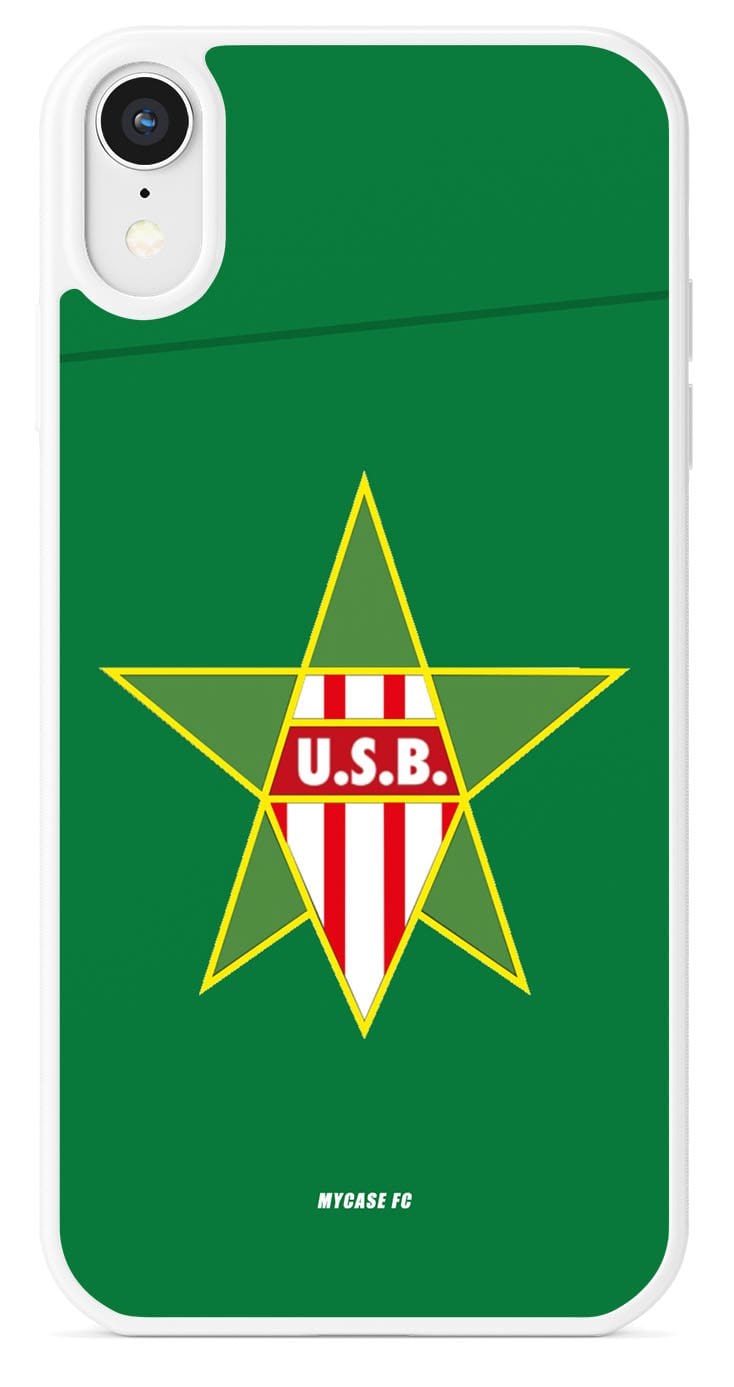 Coque de téléphone UNION ST BRUNO FOOTBALL DOMICILE AVEC LOGO