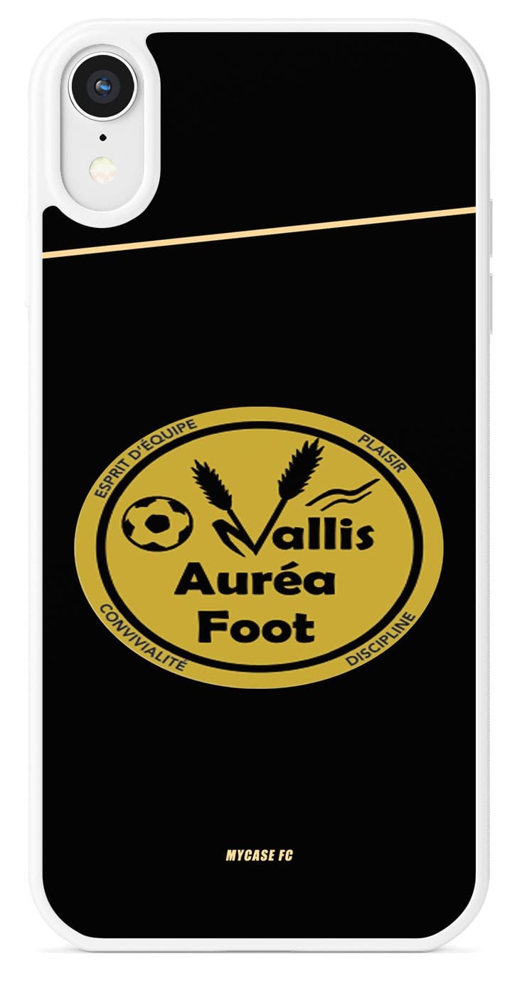 Coque de téléphone VALLIS AUREA FOOT EXTERIEURE AVEC LOGO