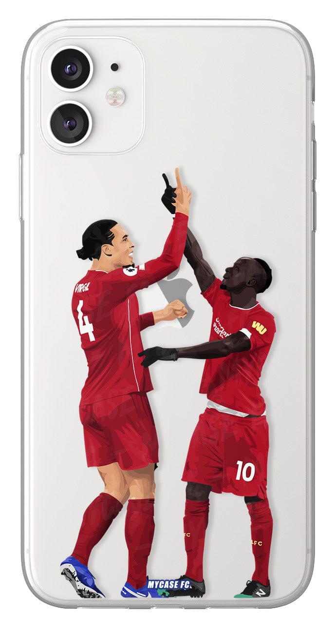 Coque de Virgil Van Dijk avec Liverpool Football Club, Etui de téléphone de Football