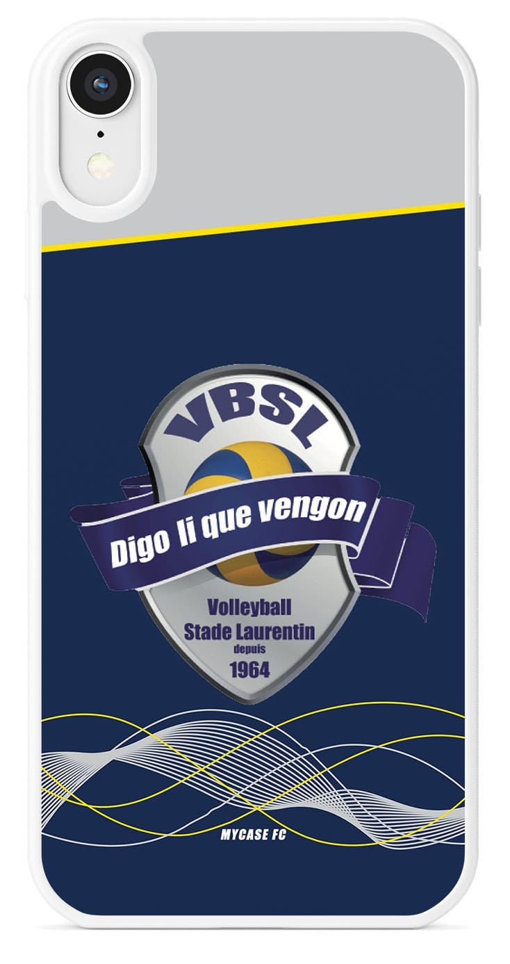 Coque de téléphone VOLLEYBALL STADE LAURENTIN DOMICILE AVEC LOGO