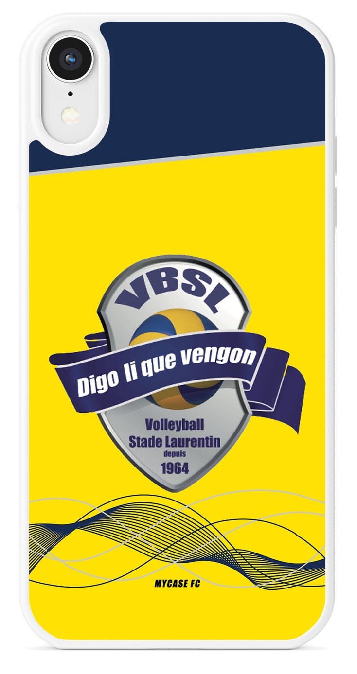 Coque de téléphone VOLLEYBALL STADE LAURENTIN EXTERIEUR AVEC LOGO