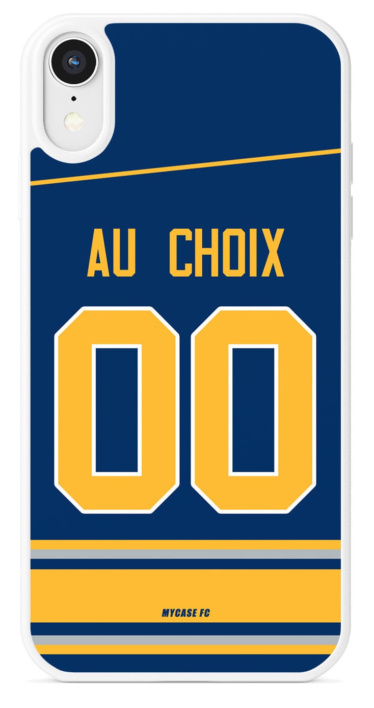 Coque Sabres de Buffalo football personnalisable pour téléphone - iPhone, Samsung, Google, Xiaomi, Oppo