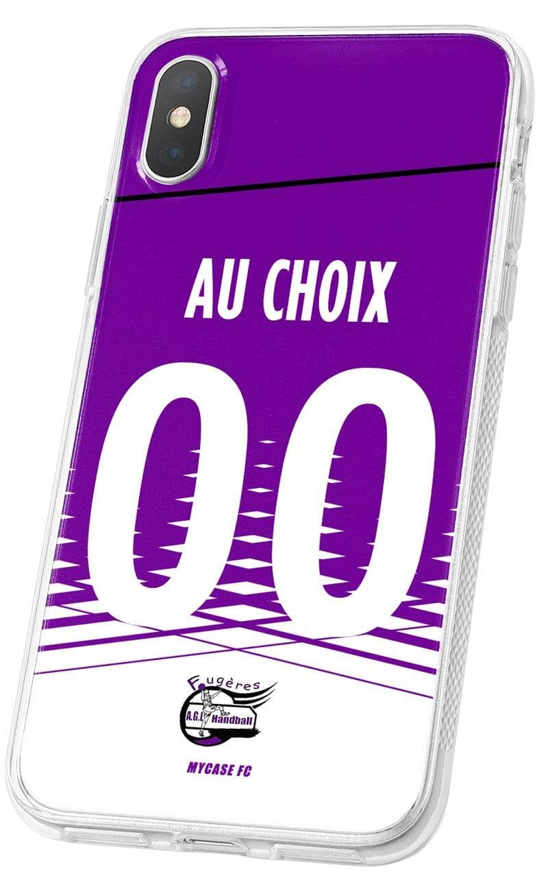 Coque de téléphone AGL FOUGÈRES HANDBALL personnalisée