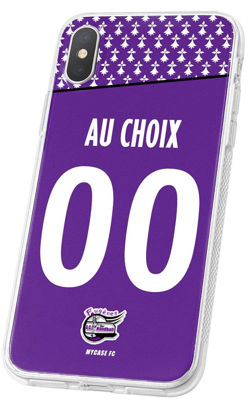 Coque de téléphone AGL FOUGÈRES HANDBALL personnalisée