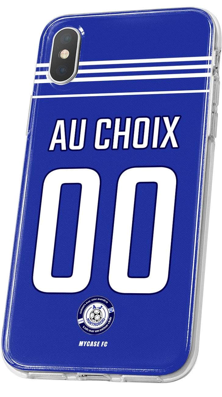 Coque de téléphone AJ MONTMOREAU FOOTBALL CLUB personnalisée