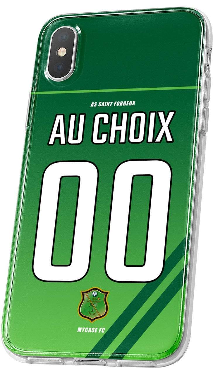 Coque de téléphone AS SAINT FORGEUX personnalisée