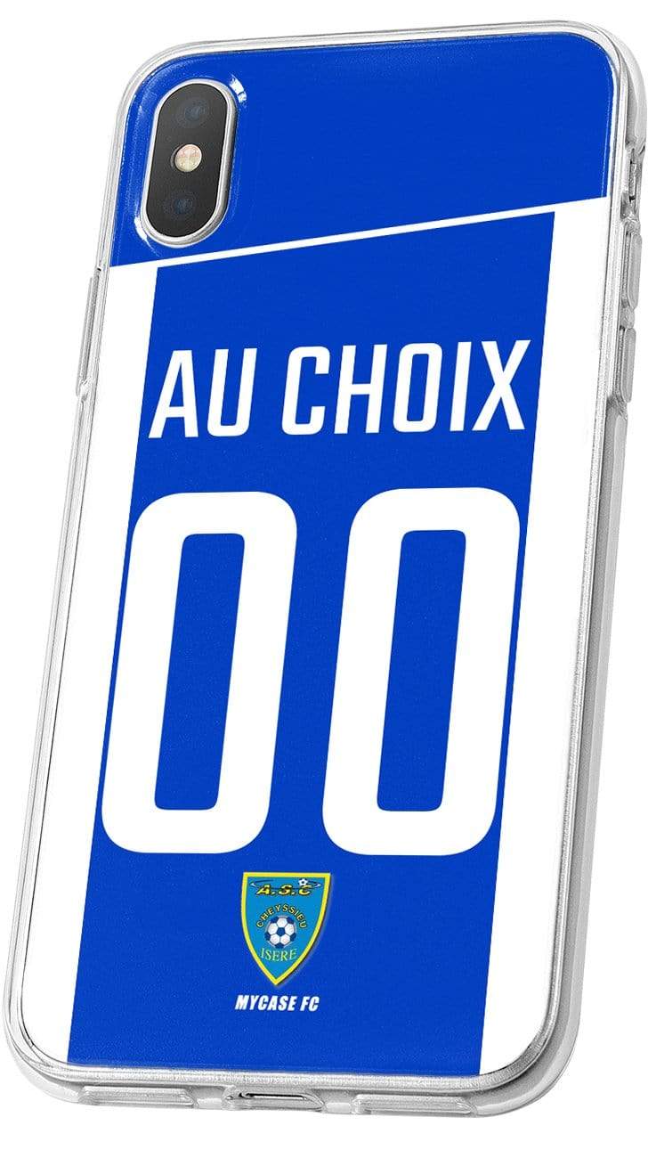 Coque de téléphone ASC CHEYSSIEU ISERE personnalisée