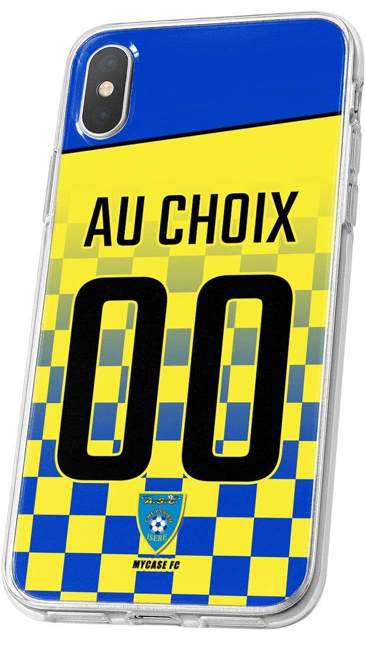 Coque de téléphone ASC CHEYSSIEU ISERE personnalisée