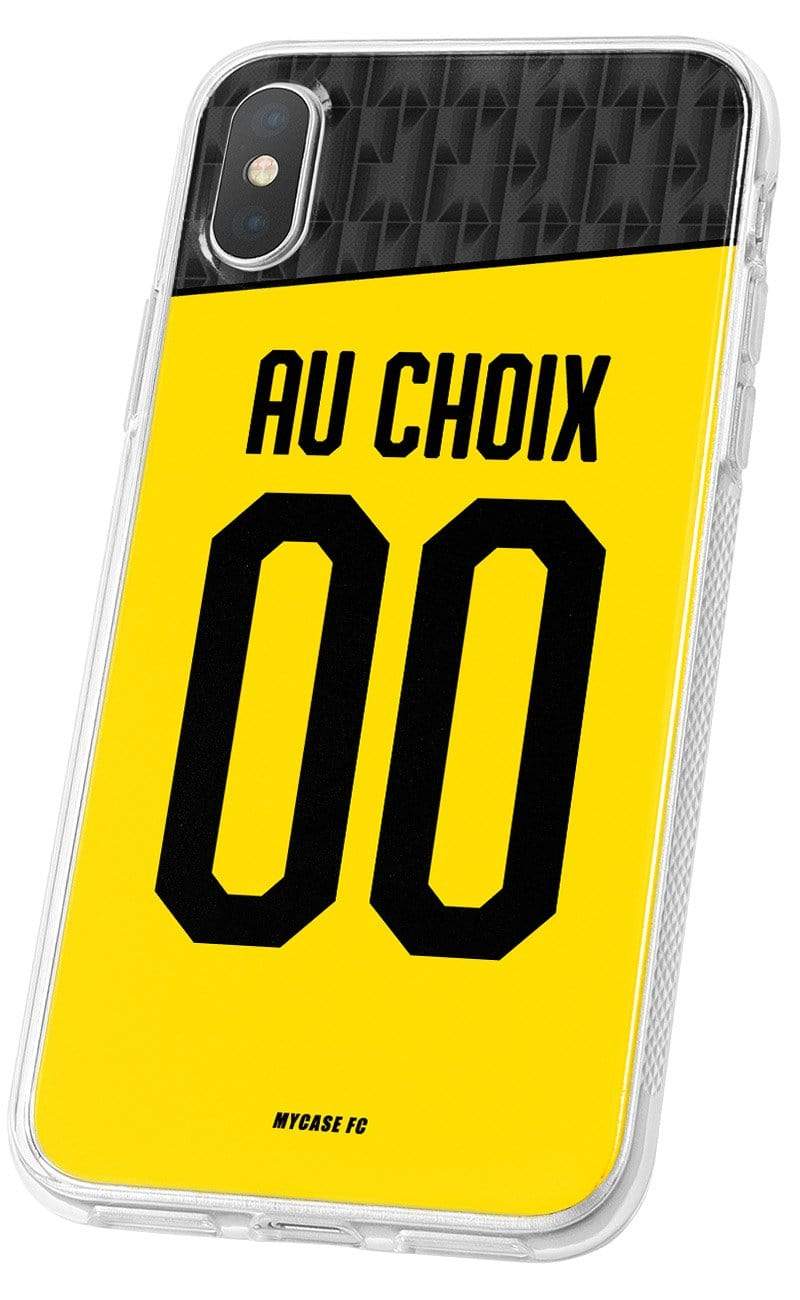 Coque Borussia Dortmund personnalisée pour téléphone iPhone et Samsung