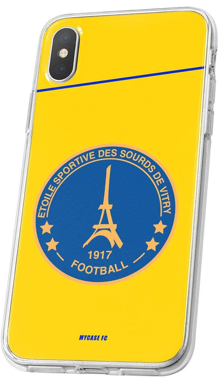 Coque de téléphone ETOILE SPORTIVE DES SOURDS DE VITRY AVEC LOGO OFFICIEL