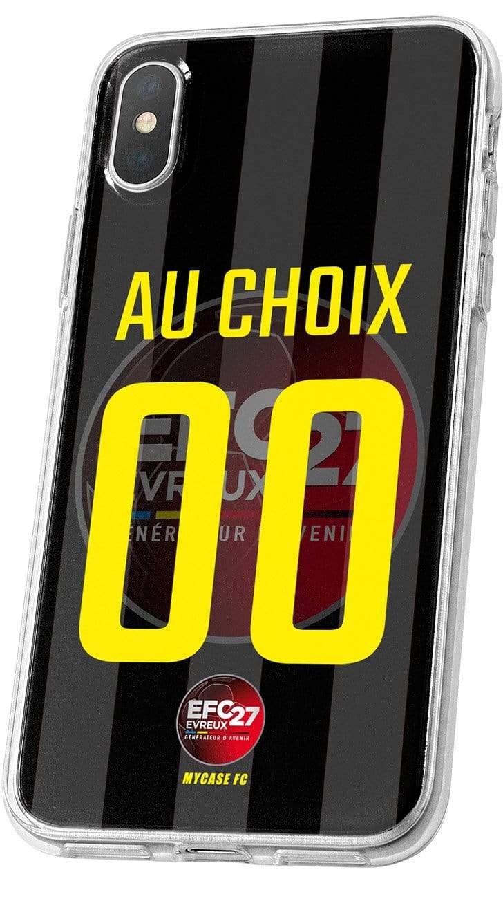 Coque de téléphone EVREUX FC 27 personnalisée