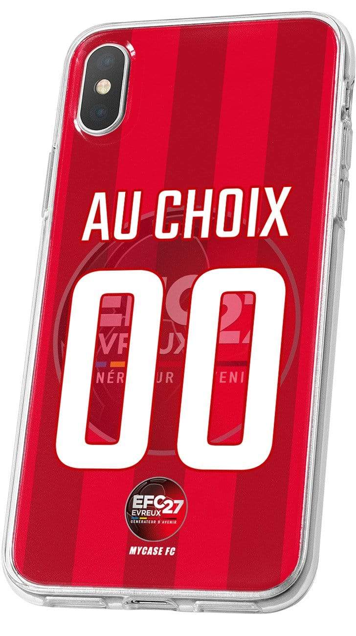 Coque de téléphone EVREUX FC 27 personnalisée