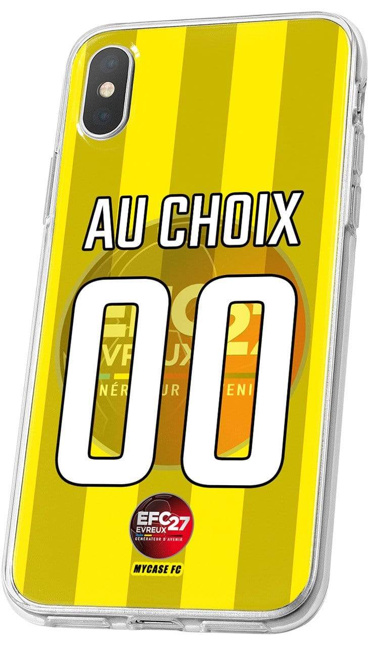 Coque de téléphone EVREUX FC 27 personnalisée